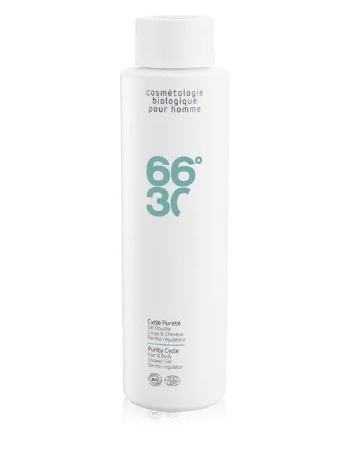66 30 Purity Cycle Hair & Body Shower Gel, Dermo Regulator (250ml)